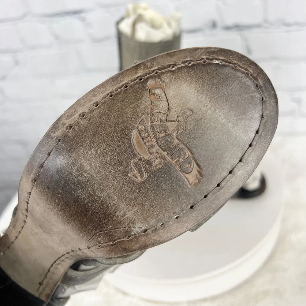 🚫SOLD! NIB/NWT |•FREEBIRD🦅BY STEVEN•| 'RAVEN' Gladiator Bootie/Sandals Size 7 - Picture 14 of 16